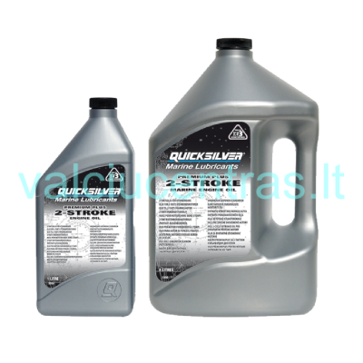 Alyva QUICKSILVER Premium PLUS, 2T varikliams, 1ltr. , 4ltr.